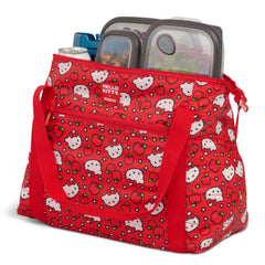 Hello Kitty x Igloo Apples Packable Puffer 20-Can Cooler Bag (Red)