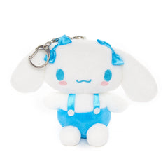 Cinnamoroll Plush Mascot Keychain (Blue Overalls)