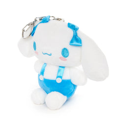Cinnamoroll Plush Mascot Keychain (Blue Overalls)