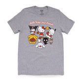 Hello Kitty and Friends Adult Thankful Apples Tee (Heather)