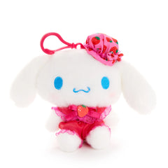 Cinnamoroll Plush Mascot Clip (Strawberry Treat Series)