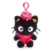Chococat Plush Mascot Clip (Strawberry Treat Series)