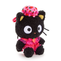 Chococat Plush Mascot Clip (Strawberry Treat Series)