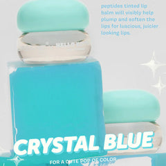 Cinnamoroll x The Crème Shop Gloss Jelly Tinted Peptide Lip Glaze (Crystal Blue)