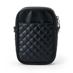 Hello Kitty Black Quilted Mini Crossbody (I Love Hello Kitty Series)