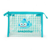 Hangyodon Clear Gingham Zipper Pouch