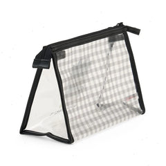 Badtz-maru Clear Gingham Zipper Pouch