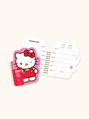 Hello Kitty x Studio Oh! 2026 Playful Pink Die-Cut Weekly Planner