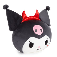 Kuromi Face Plush (Strawberry Treat Series)