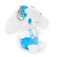 Cinnamoroll Plush Mascot Keychain (Blue Overalls)