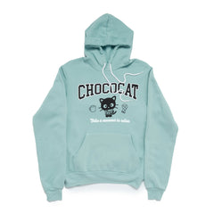 Chococat Adult Take A Moment To Relax Hoodie (Light Green)