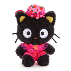 Chococat Plush Mascot Clip (Strawberry Treat Series)