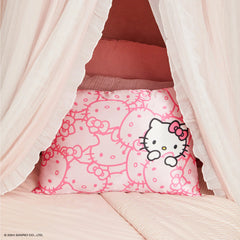 Hello Kitty x Kitsch Faces Pillowcase (Pink)