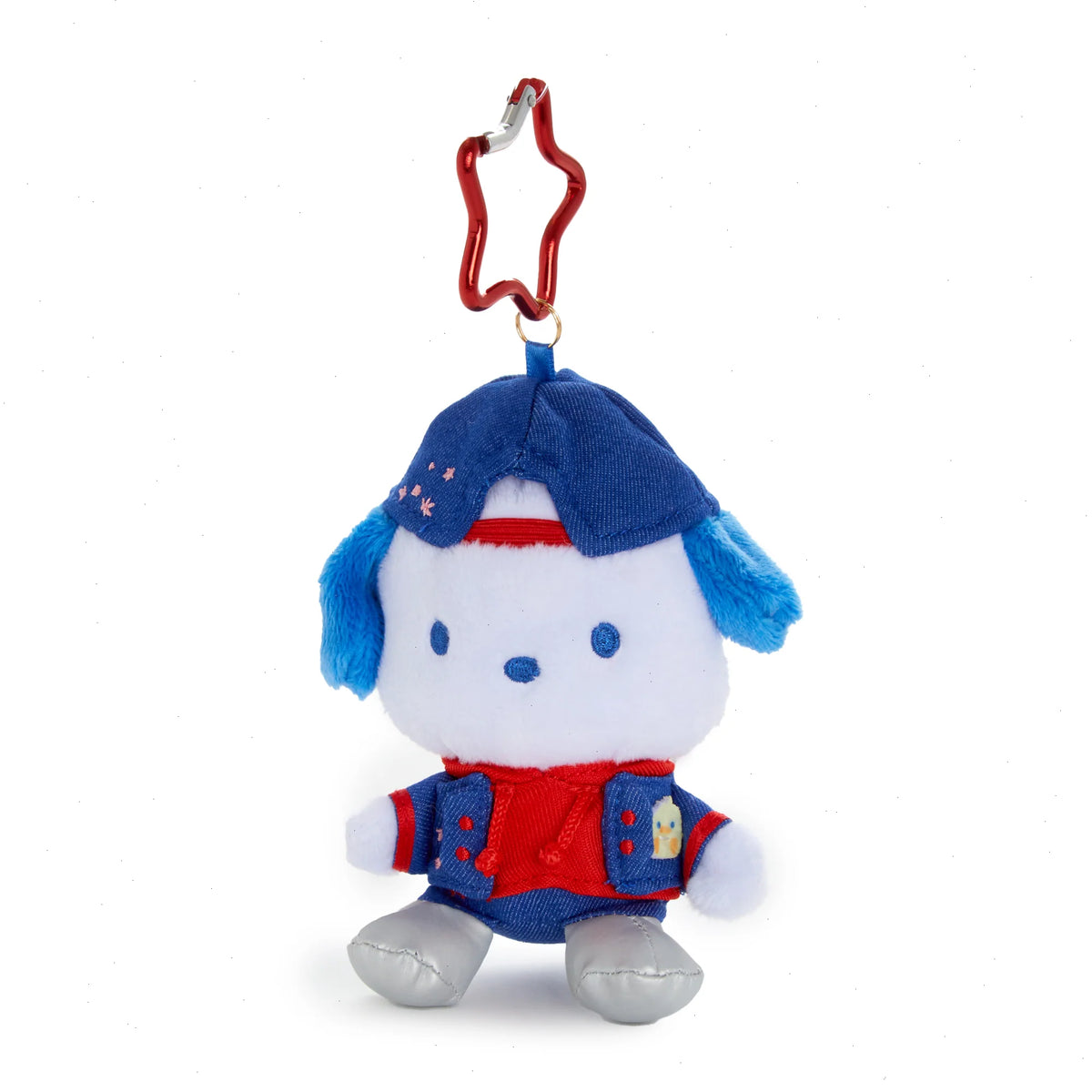 Pochacco Plush Mascot Keychain (Hapidanbui Boy Band Series)