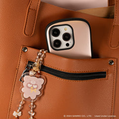 Badtz-maru Latte Bear Beaded Charm Mobile Phone Wrist Strap