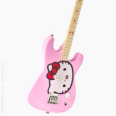 Fender x Loog Hello Kitty Kids Stratocaster Guitar (Pink)