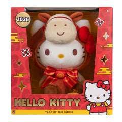 Hello Kitty 8” Year of the Horse 2026 Boxed Plush (Limited Edition)