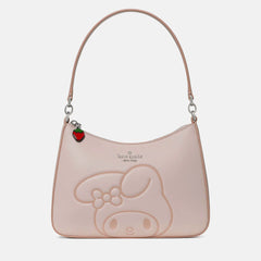 My Melody x Kate Spade New York Margot Puffy Convertible Shoulder Bag (Pink)