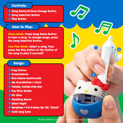 Hello Kitty Mini Otamatone Melody Charm