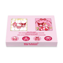 Hello Kitty and Friends x Studio Oh! Hearts and Ribbons Mini Note Card Set