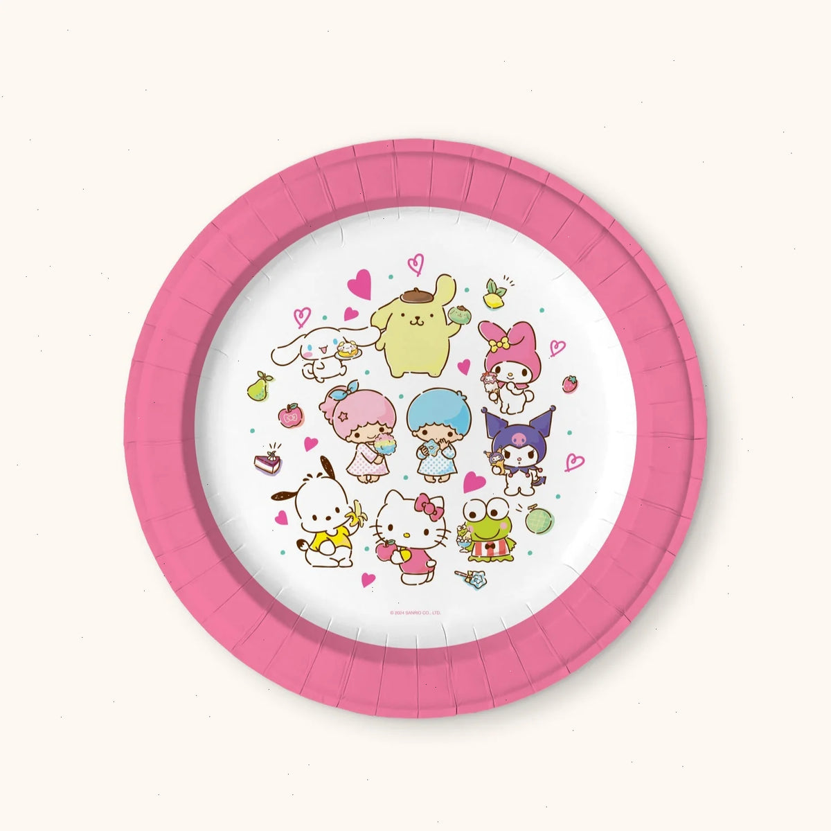 Hello Kitty and Friends x Studio Oh! My Favorite Flavor Dessert Plates