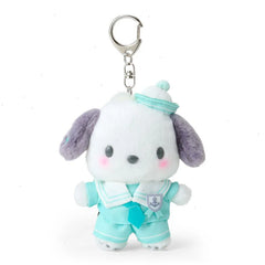 Pochacco Plush Mascot Keychain (Sailor Series)