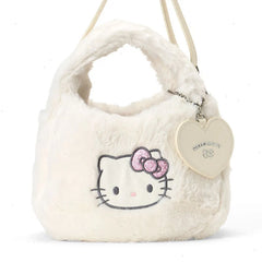 Hello Kitty Plush Boa Crossbody Bag