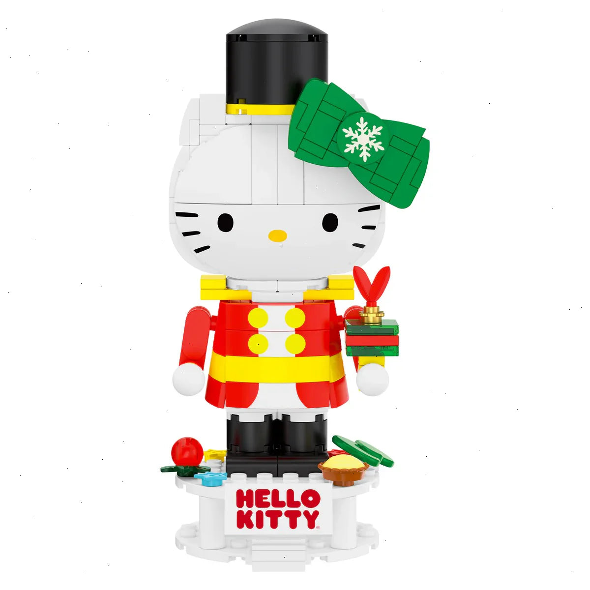 Hello Kitty Holiday  Nutcracker Decoration Building Set