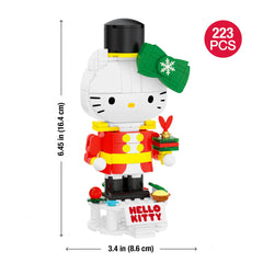 Hello Kitty Holiday  Nutcracker Decoration Building Set