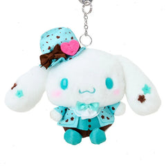 Cinnamoroll Plush Mascot Keychain (Chocolate Mint Series)