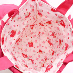 Marron Cream Tote Bag (Teddy Friend Series)