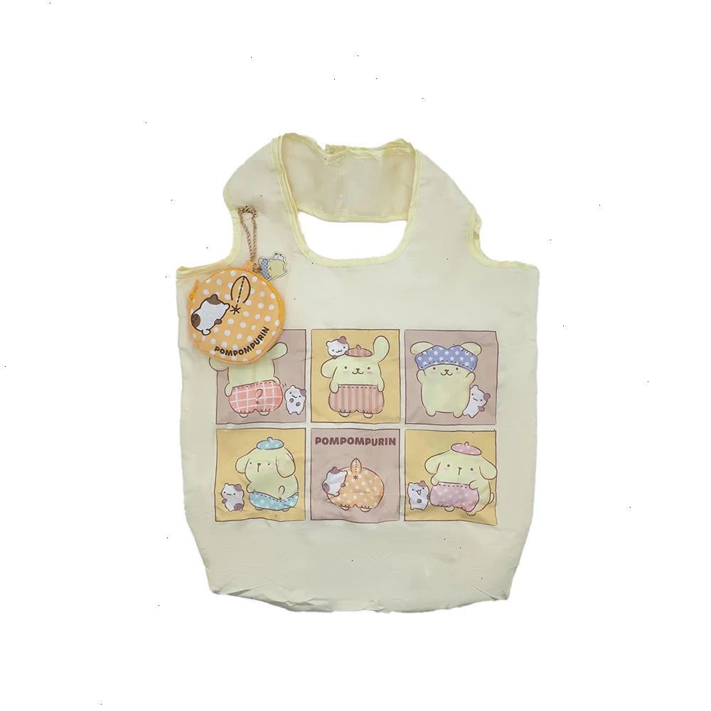 Pompompurin Reusable Tote Bag (Let’s Get Dressed Series)