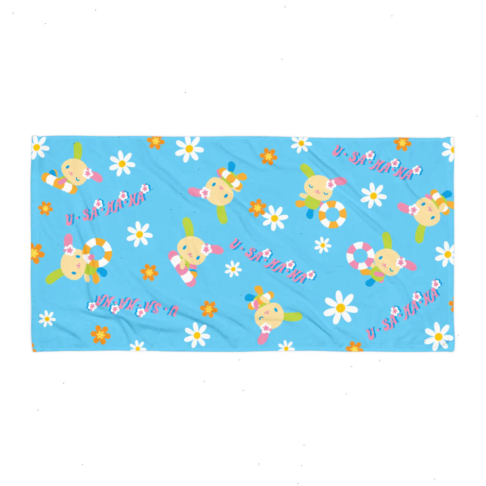 U*SA*HA*NA Pool Party Beach Towel