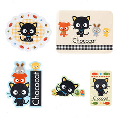 Chococat  15-Pc Mini Sticker Pack (Sanrio Cat Club Series)