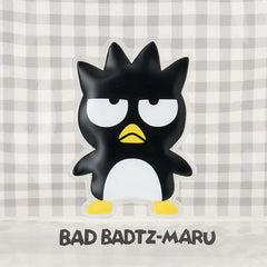 Badtz-maru Clear Gingham Zipper Pouch
