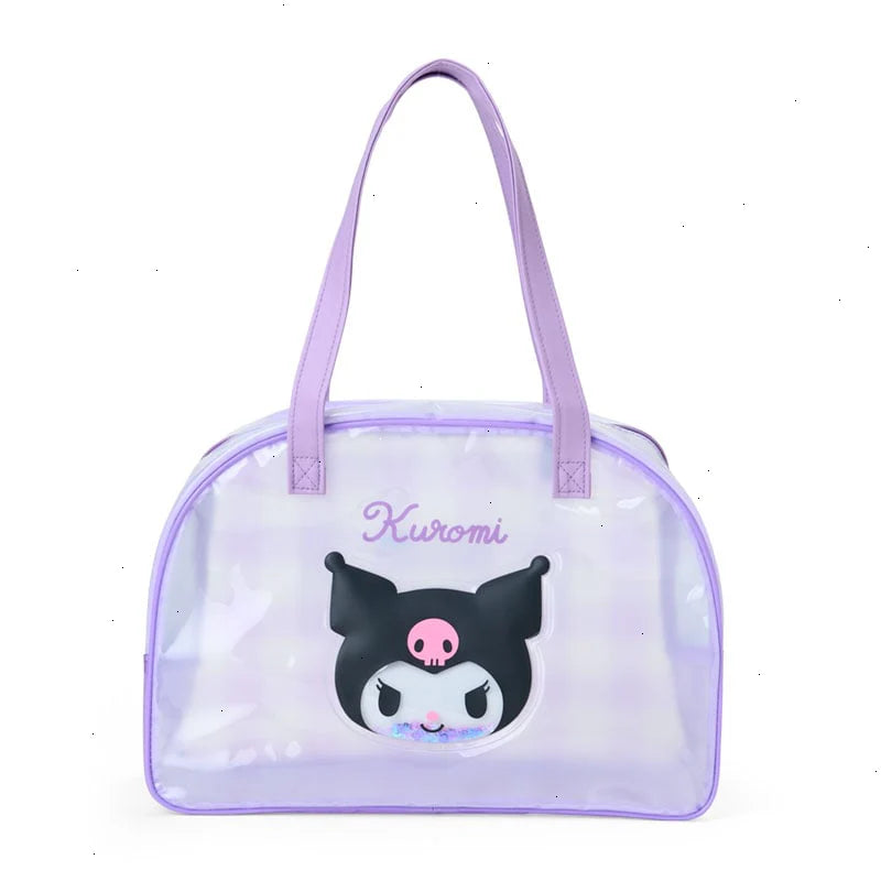 Kuromi Clear Gingham Mini Handbag